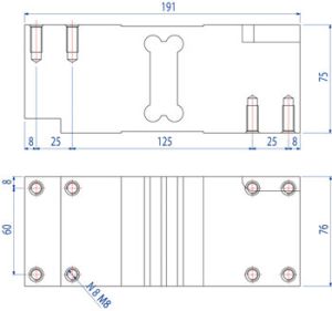 SPN500 Single Point Load Cell